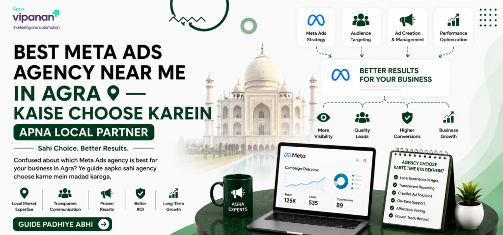 Best Meta Ads Agency Near Me in Agra — Kaise Choose Karein