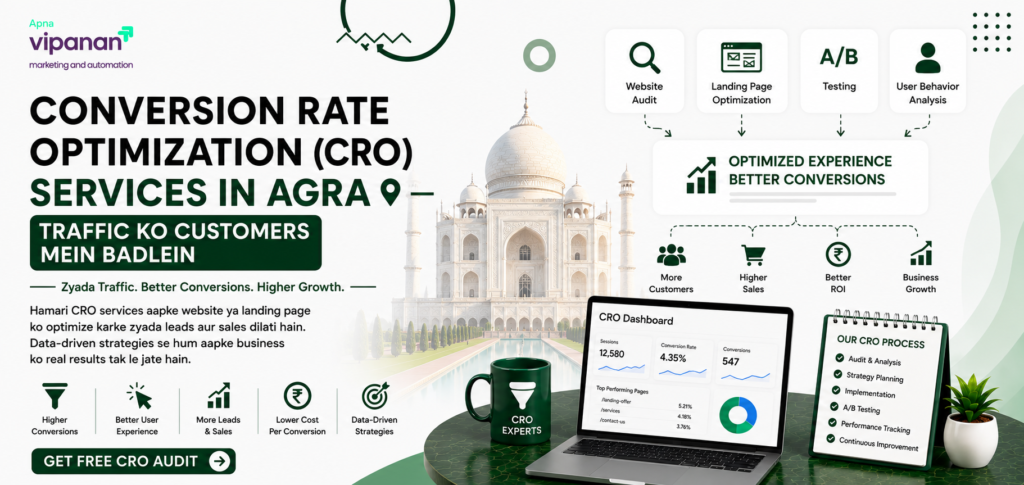 Conversion Rate Optimization (CRO) Services in Agra Traffic Ko Customers Mein Badlein.png