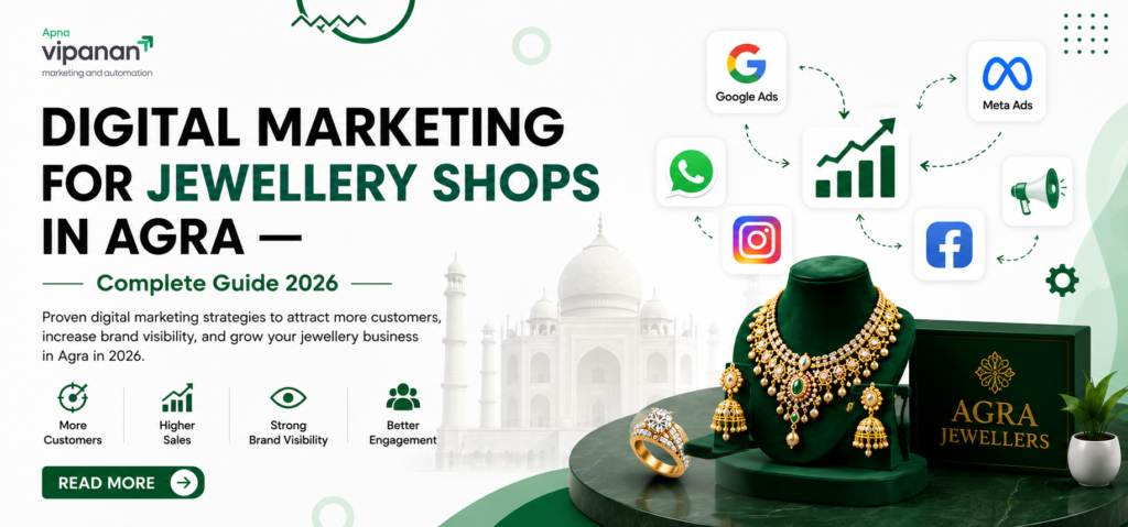 Digital Marketing for Jewellery Shops in Agra —
Complete Guide 2026