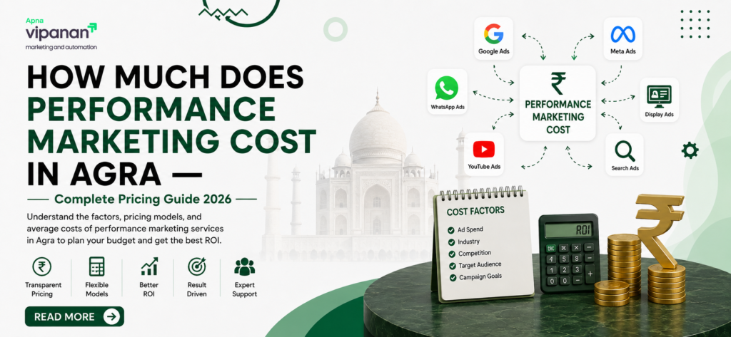 How Much Does Performance Marketing Cost in Agra
— Complete Pricing Guide 2026