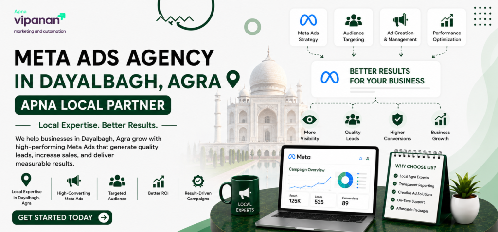 Meta Ads Agency in Dayalbagh, Agra — Apna Local
Partner