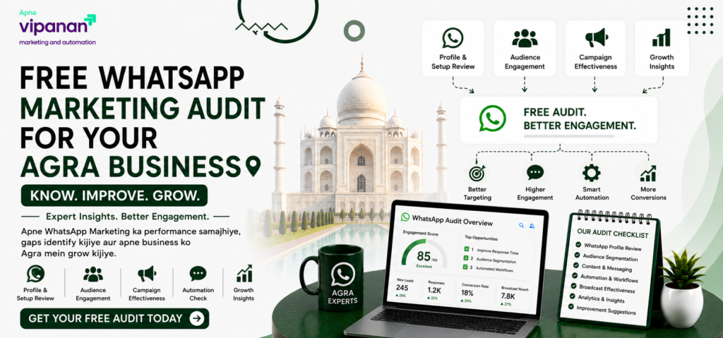 Free WhatsApp Marketing Audit for Your Agra Business